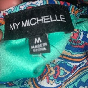 Paisley floral design dress!!